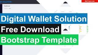 Digital Wallet Solution Free Download Bootstrap Template Source code