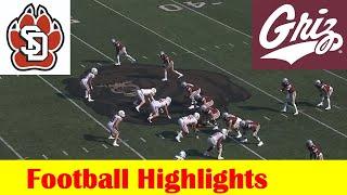 South Dakota vs Montana Football Game Highlights 9 10 2022