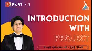 Introduction with Single Project | Ms. PowerPoint Complete Advance Tutorial in Hindi/Urdu 2022