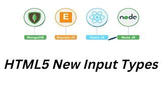HTML5 New Input Types  in Hindi | HTML Tutorial for Beginners | Mern stack tutorial