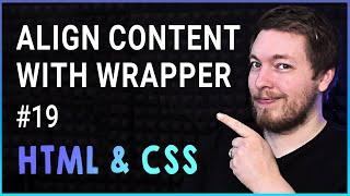 19 | HOW TO ALIGN PAGE CONTENT IN HTML | 2023 | Learn HTML and CSS Full Course For Beginners