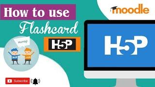 H5p Tutorial | Flashcard in h5p | Online teaching tool | Types of Cryptocurrency logo