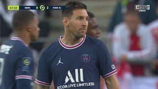 Lionel Messi DEBUT for PSG against Reims