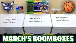 Opening March's Elite, Platinum, & Mid-End Basketball Boxes From The Boombox