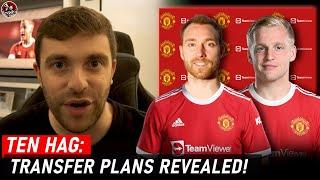 Eriksen OFFER MADE! Fabrizio Romano Reveals Erik ten Hag Plan | Reaction