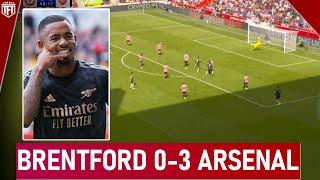 Arsenal DESTROY Brentford! Vieira WONDER GOAL! Brentford 0-3 Arsenal Highlights