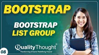 List Group in Bootstrap with Examples - #bootstrap Full Course for Beginners | Session - 08