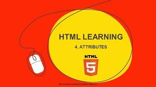 Tips for studying attributes in HTML... Chapter 4