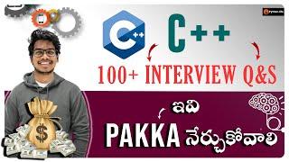 C++ language in Telugu | C++ language Interview Questions | C++ Tutorials in Telugu | #pythonlife