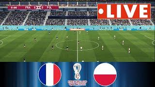 France 3-1 Poland | World Cup Qatar 2022 | Match Today Full Highlights | eFootball PES 2021