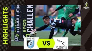 Highlights - Cardiff Rugby v Newcastle Falcons Round 3 | EPCR Challenge Cup 2022/23