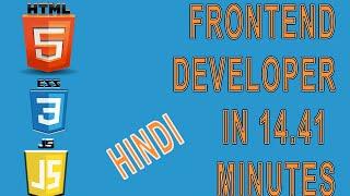 Became A Frontend Developer In 14 Minutes | CodeWithSingh