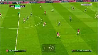 Arsenal vs New Castle 0-2 | English Premier League 2022 | Epl Live Stream | Pes 21 Gameplay