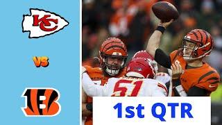 Kansas City Chiefs vs. Cincinnati Bengals Full Highlights 1st QTR| NFL Conference Championship, 2023