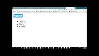 12 HTML Lists, UnOrdered List  | | HTML tutorial beginners Hindi1