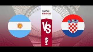 LIVE- Argentina vs Croatia - FIFA World Cup Qatar 2022