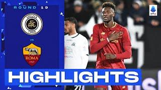 Spezia-Roma 0-2 | Abraham scores beauty in Roma away win: Goals & Highlights | Serie A 2022/23