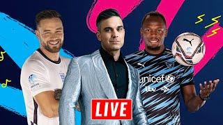 ENGLAND XI vs REST OF THE WORLD XI LIVE STREAM | Soccer Aid 2022 Watch Along