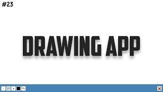 Drawing App | HTML5 Canvas & JavaScript Tutorial