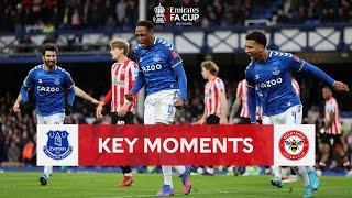 Everton v Brentford | Key Moments | Fourth Round | Emirates FA Cup 2021-22