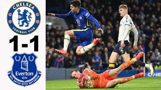 Chelsea vs Everton 1-1  Premier League Highlights 2021/2022