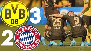 Rivalry Match Highlights: Borussia Dortmund vs FC Bayern Munchen: 3-2 | Bundesliga FIFA 22 PC