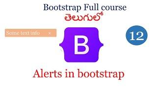 Bootstrap alerts | alerts in bootstrap | alert notifications in Bootstrap  | Bootstrap tutorials