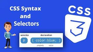 CSS Syntax And Selectors | CSS Declarations | CSS Properties | CSS Value In Hindi