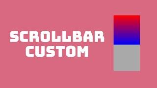 #19 Custom Scrollbar Using HTML CSS | WebDesign | ThinhPham