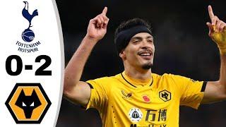 Tottenham vs Wolves 0-2 | Premier League 2022 | Epl Live Stream | Football Highlights | Pes 21 Game