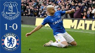 Everton vs Chelsea 1-0 Highlights Goals | Premier League 2022