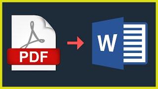 How to Convert PDF to Word Without Losing Formatting