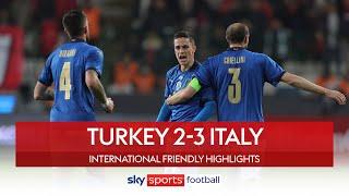 Raspadori bags brace in Italy comeback! | Turkey 2-3 Italy | International Highlights