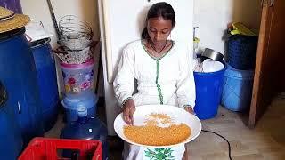 Misir and Timatim Kurt / Ethiopian Food Cooking Vlog