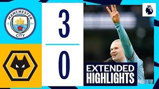 Man City vs Wolves 3-0 Highlights Goals Premier League 22/23 Erling Haaland 3 Goals