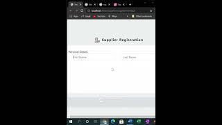 Create web app login page | part 1