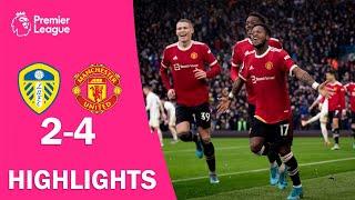 Leeds United vs Manchester United 2-4 Highlights | Premier League 2021-2022