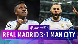 Real Madrid v Man City (3-1) | PURE DRAMA! AMAZING COMEBACK! | Champions League Highlights