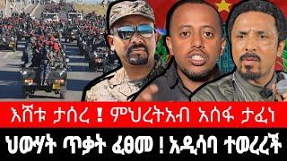 ህውሃት ፖለቲከኞች ላይ ጥቃት ፈፀመ ! ምህረትአብ አሰፋ ታፈነ | አዲስ አበባ በወታደር ተወረረ | tigrai dimtsi weyane - ethiopian news