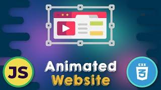 HTML5 CSS3 and Javascript Website Tutorial - Website with Animations Using HTML, CCS and JS