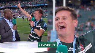 Freddie Burns HILARIOUS interview after winning the Gallagher Premiership