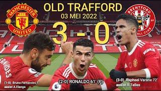 Hasil Liga Inggris Tadi Malam - Hasil Bola Tadi Malam - MANCHESTER UNITED vs BRENTFORD (3-0) - EPL