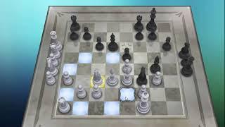 Chess, game of kings, The end of a chess match for level 3 players, John vs Cheetah