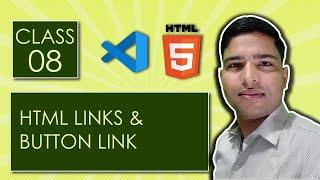 HTML Links and Button Link | Web Designing - Class 8 | Geotech Mentor | Urdu/Hindi