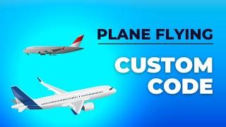 Aeroplane Flight Custom Code with Design | Download & Use