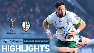 Harlequins v London Irish - HIGHLIGHTS | Dramatic Win In Battle Of West London | Premiership 2021/22