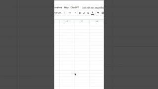 AI Google Sheets with ChatGPT API