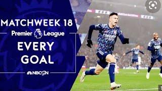 Every Premier League goal from Matchweek 18 (2021-22) | Premier League [English Commentary