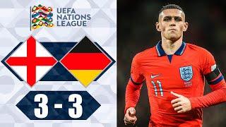 England vs Germany 3-3 Highlights Goals | UEFA Nations League 2022