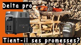 Test DELTA pro EcoFlow en vie réelle, à la maison, partie 1 (sous titrée)